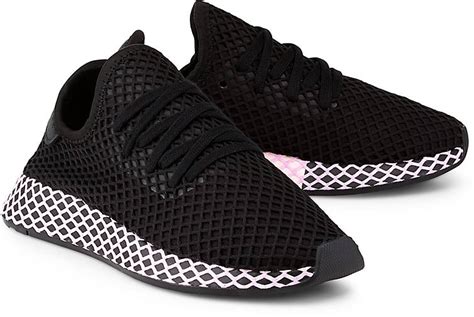 adidas netz schuhe damen schwarz|Schwarze Schuhe Damen .